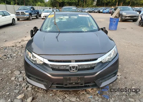 2017 Honda Civic Ex from USA, damaged, VIN 2HGFC2F75HH573695